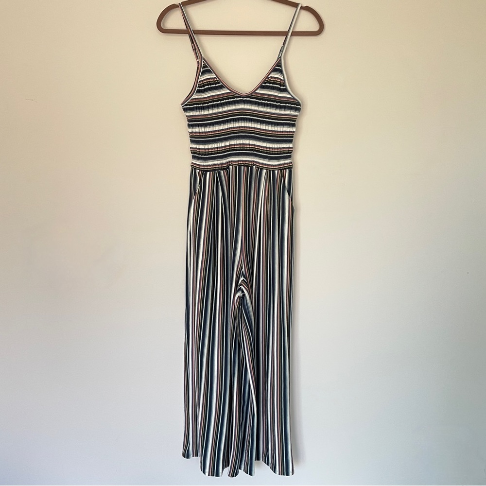 Xhilaration | Striped Multicolored Stretchy Romper Jumpsuit | Size XS
